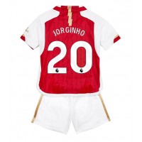 Camisa de Futebol Arsenal Jorginho Frello #20 Equipamento Principal Infantil 2023-24 Manga Curta (+ Calças curtas)